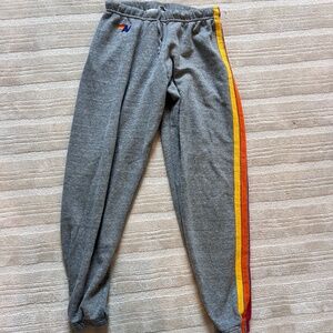 AVIATOR NATION GREY SWEATPANTS